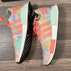 adidas Multicolor Tie Dye Athletic Shoes